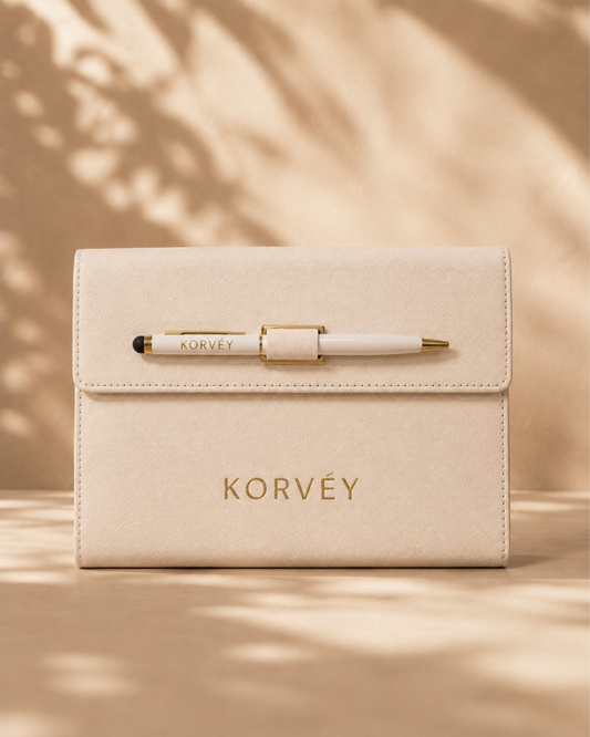 KORVÉY NOTEBOOK CRÉME