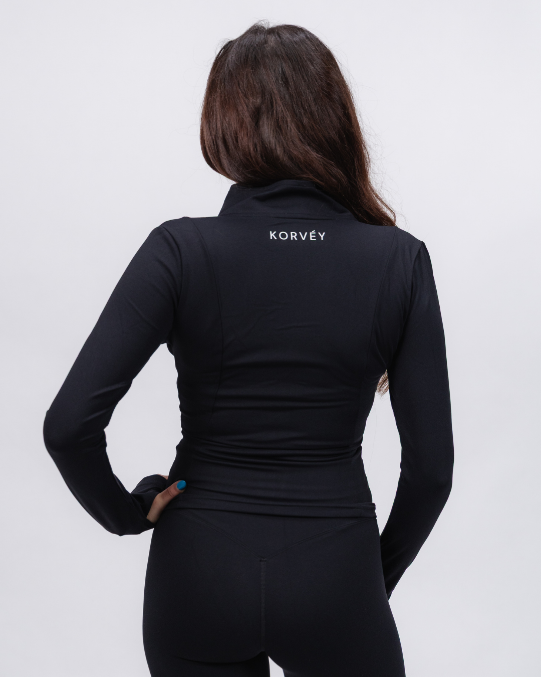 EMPOWER ZIP UP JACKET ONYX