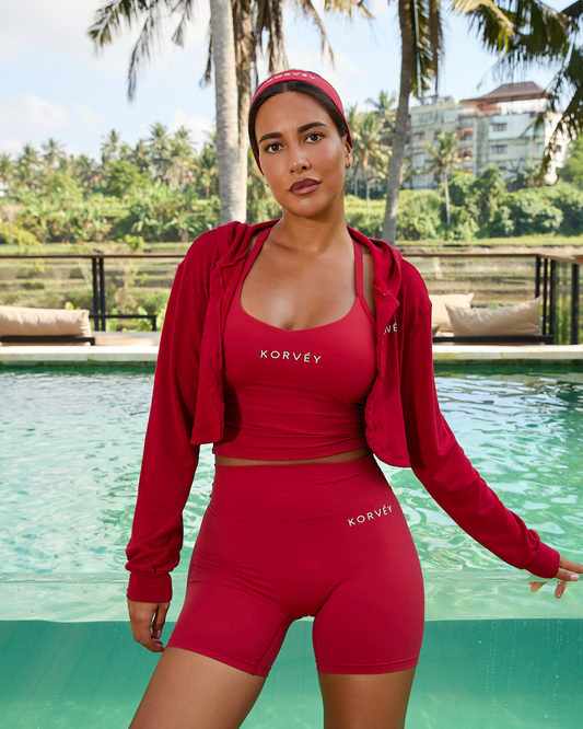 EMPOWER SHORTS CRIMSON