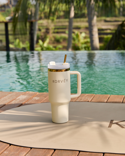 KORVÉY TUMBLER CUP CRÉME